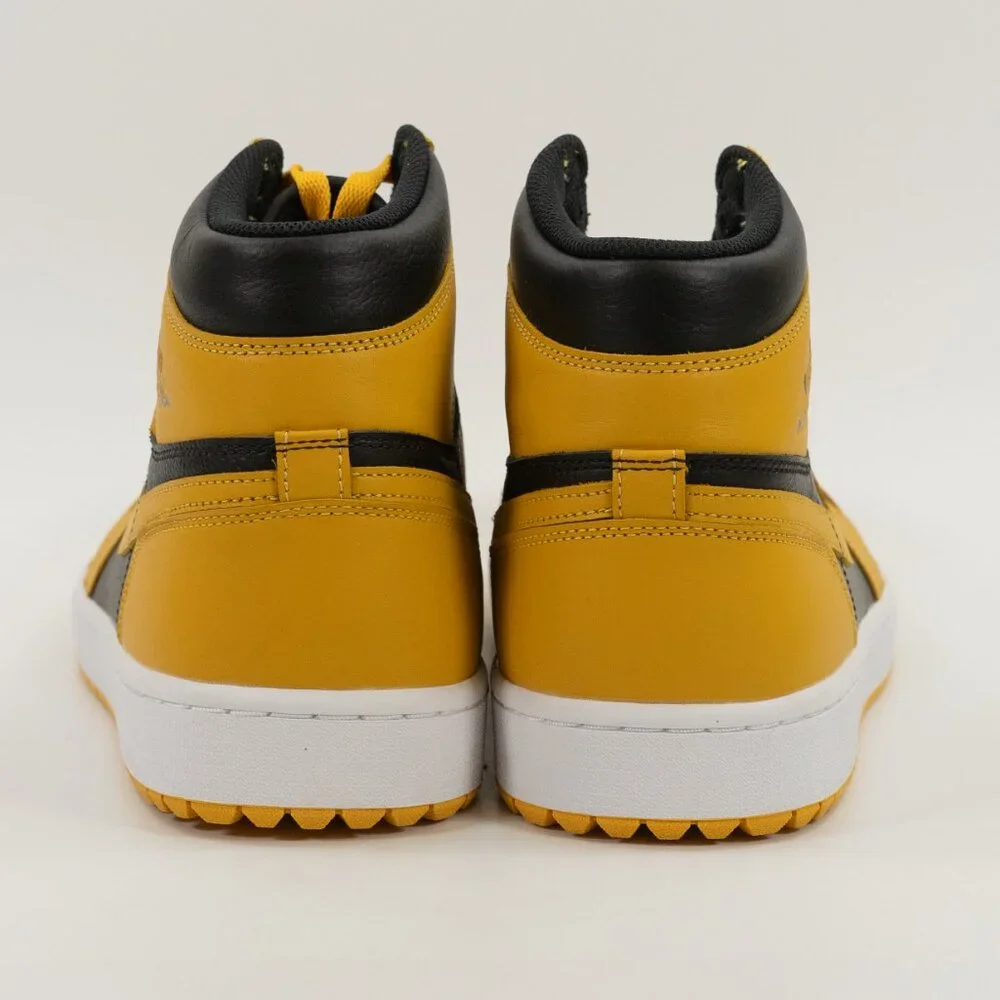 Air Jordan 1 High Golf 'Pollen' DQ0660-700 Golf Cleats size 14